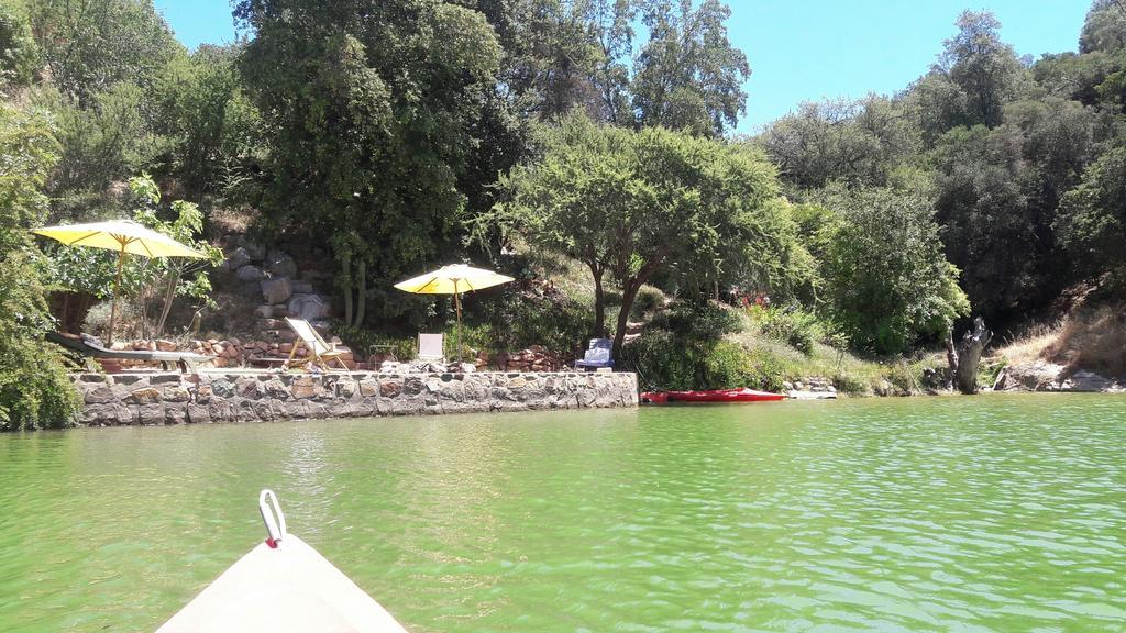 Cabana De Adobe En Lago Rapel Εξωτερικό φωτογραφία