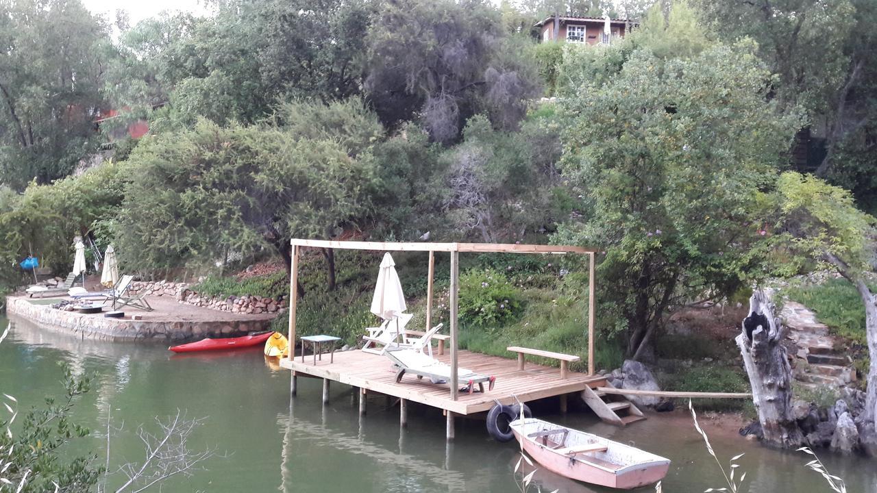 Cabana De Adobe En Lago Rapel Εξωτερικό φωτογραφία