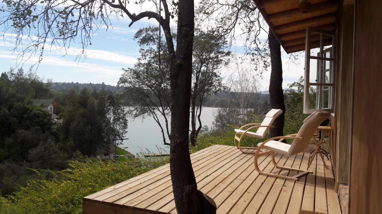 Cabana De Adobe En Lago Rapel Εξωτερικό φωτογραφία